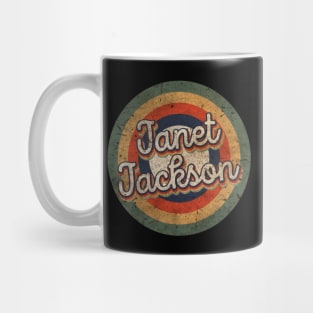 Janet Name Personalized Jackson Vintage Retro 60s 70s Birthday Gift Mug